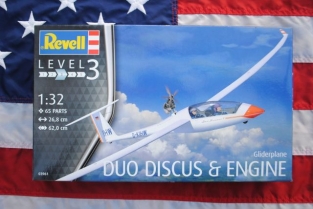 Revell 03961 DUO DISCUS & ENGINE GLIDERPLANE
